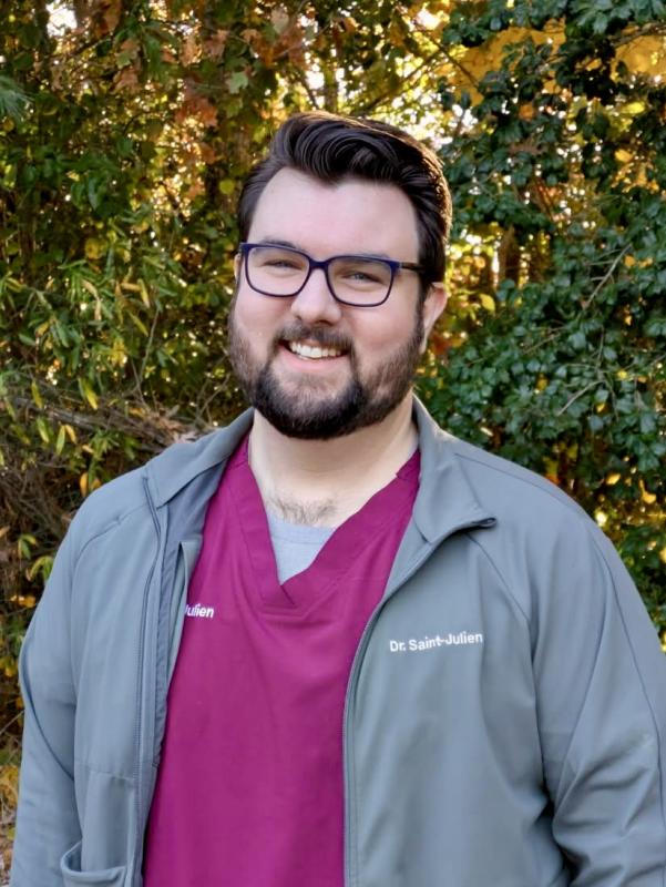 Tanner Saint-Julien, Veterinarian